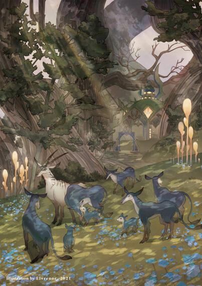 Blue Deer Blue Deer